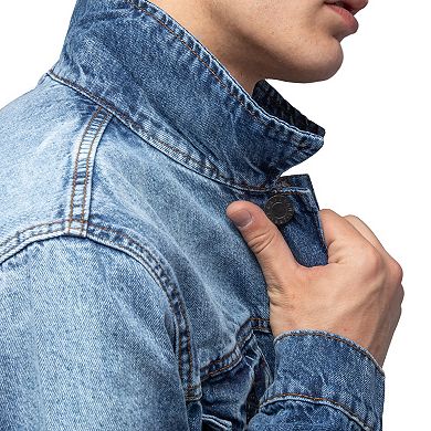 Men's Xray Washed Denim Jacket