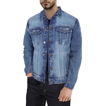 Men's Xray Washed Denim Jacket