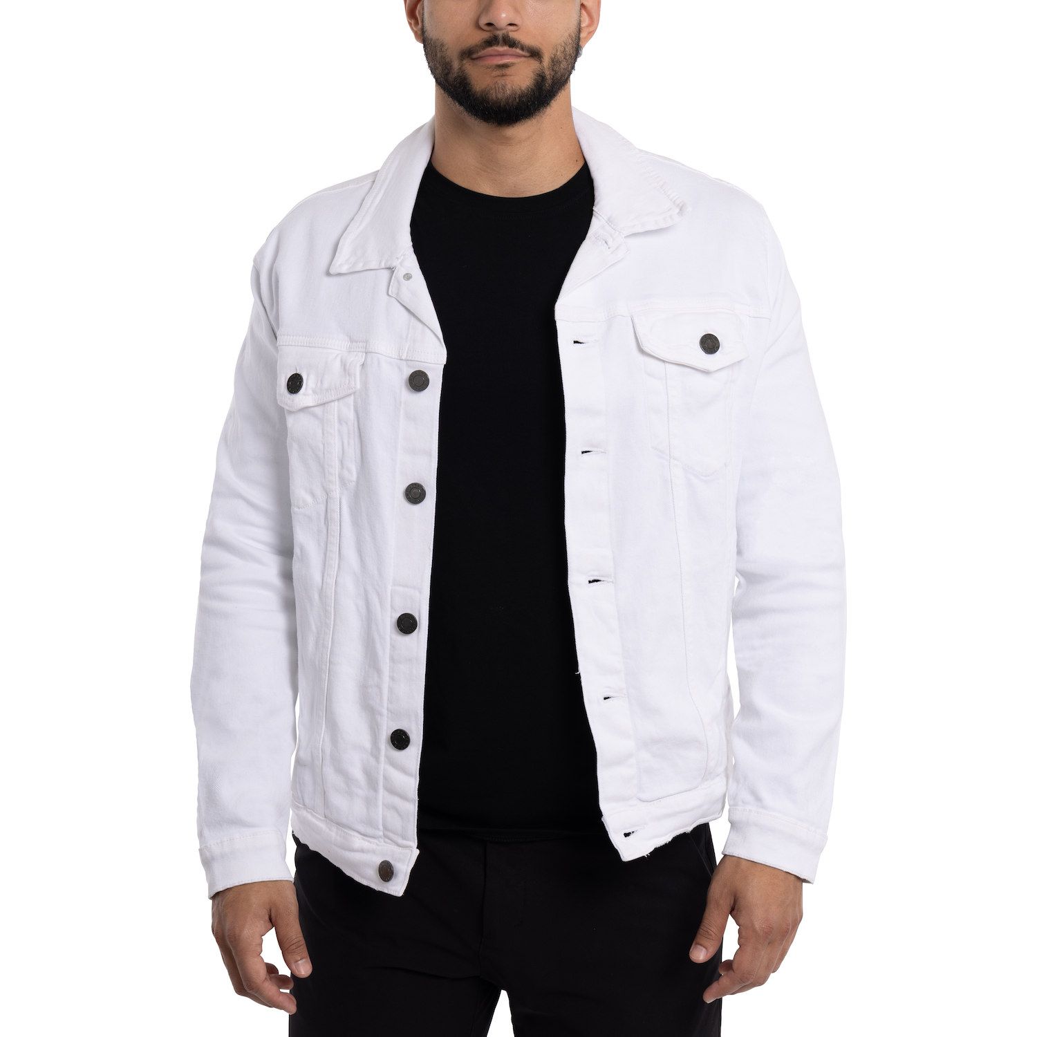 kohls white jean jacket