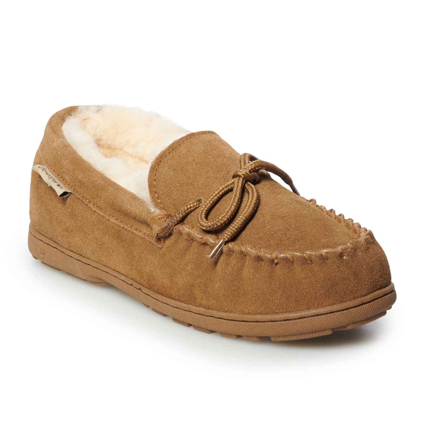 womens wide width moccasin slippers