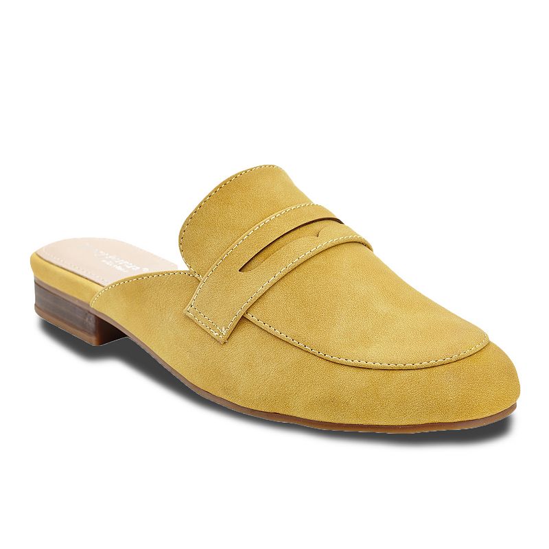 Henry Ferrera Comfort F Women's Slip-On Shoes, Size: 7.5, Gold