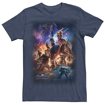 Men's Marvel Avengers Endgame Space Poster Tee
