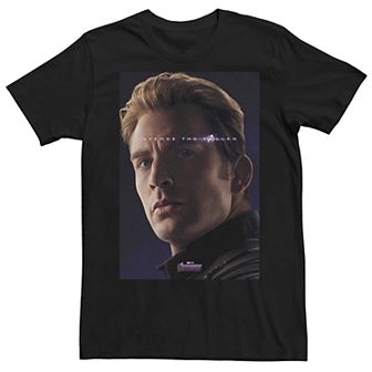 Men's Marvel Avengers Endgame Captain America Avenge The Fallen Tee