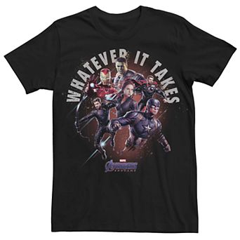 Men's Marvel Avengers Endgame Whatever It Takes Group Shot Tee
