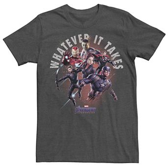 Men's Marvel Avengers Endgame Whatever It Takes Group Shot Tee