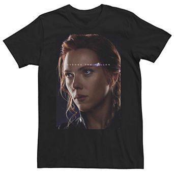 Men's Marvel Avengers Endgame Black Widow Avenge The Fallen Tee
