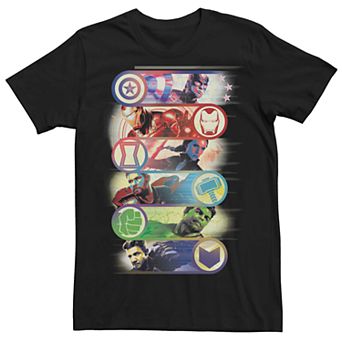 Men's Marvel Avengers Endgame Group Badge Tee