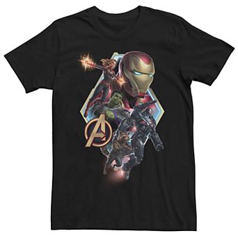 Men's Marvel Avengers Endgame Diamond Group Tee