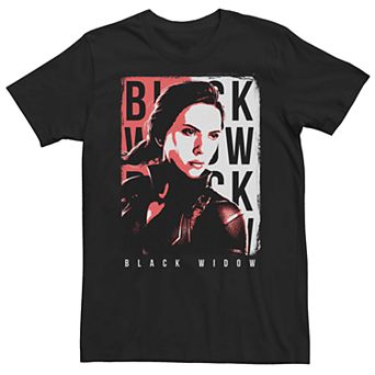 Men's Marvel Avengers Endgame Black Widow Ornate Tee