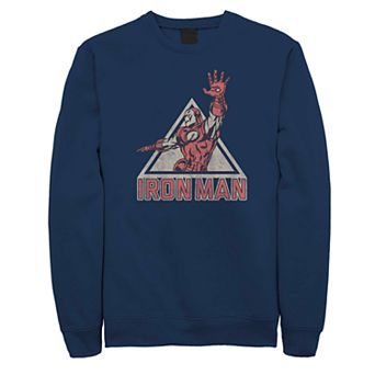 Men's Marvel Retro Iron Man Triangle Sweatshirt