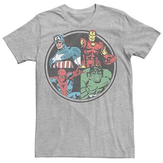 Men's Marvel Avengers Classsic Circle Group Shot Tee