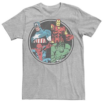 Men's Marvel Avengers Classsic Circle Group Shot Tee