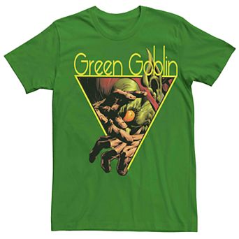 Men's Marvel Retro Green Goblin Triangle Tee