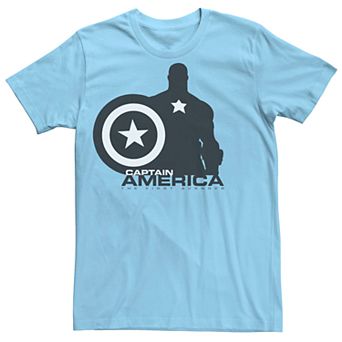 Men's Marvel Captain America Silhouette Tee