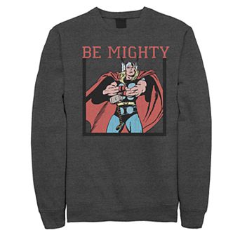Men's Marvel Thor Poster Be Mighty Fleece