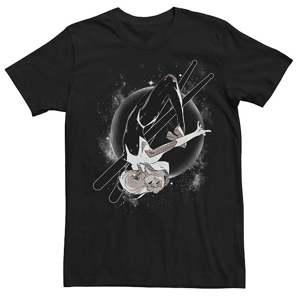 Men's Marvel Spider-Gwen Space Portrait Tee