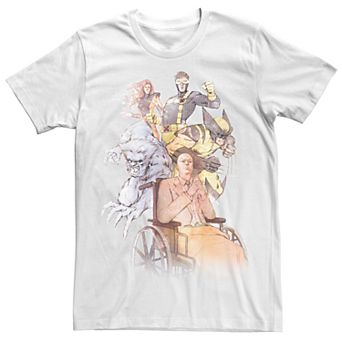 Men's Marvel X-Men Sketched Group Shot Tee