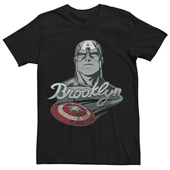 Men's Marvel Captain America Brooklyn Poster Tee