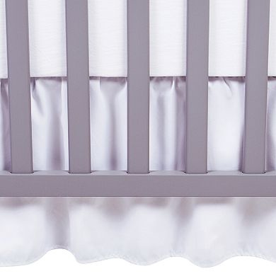 Sammy and Lou Gray Crib Skirt by Trend Lab