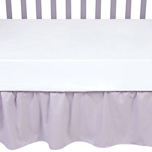 Tadpoles Tulle Crib Skirt White