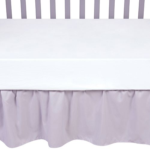 Sammy Lou Gray Crib Skirt By Trend Lab