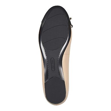 Nine West Synthia Women's Leather Ballet Flats