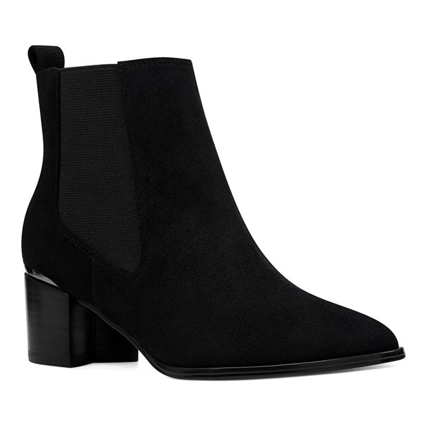 Nine west boots on sale black