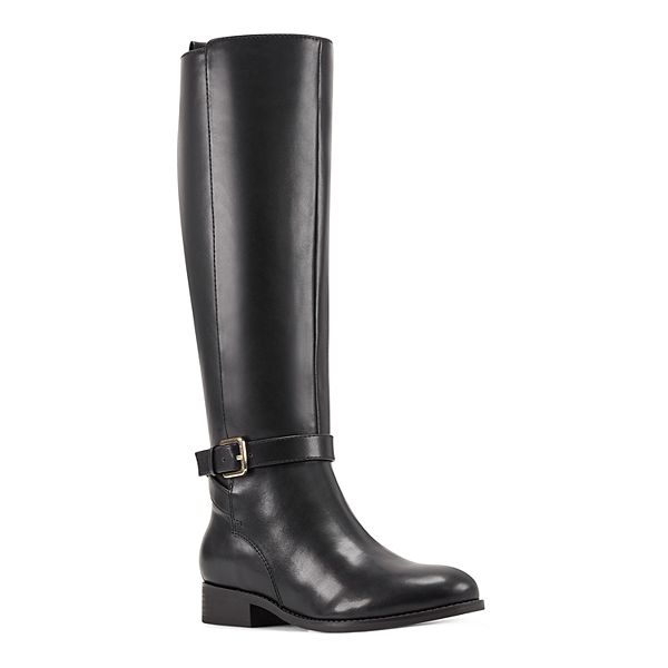 Womens tall on sale black boots