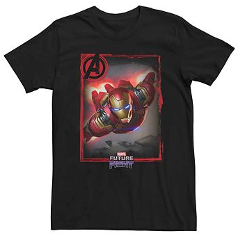 Men's Marvel Iron Man Future Fight Poster Tee