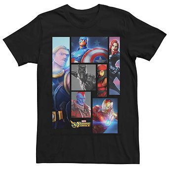 Men's Marvel Strike Force Group Panels Tee