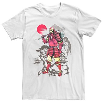 Men's Marvel Iron Man Samurai Portrait Tee