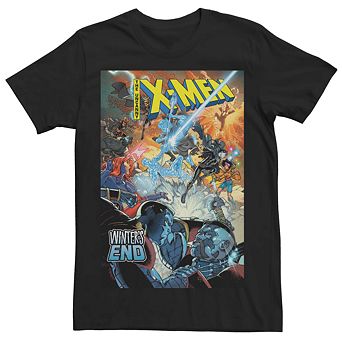 Men's Marvel X-Men Winters End Comic Cover Graphic Tee
