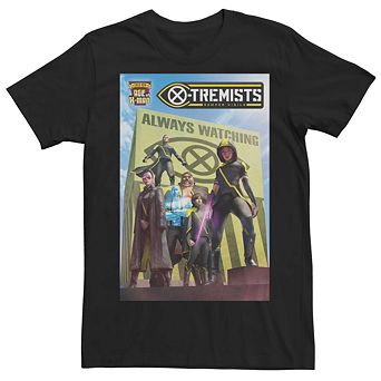 Men's Marvel X-Tremists Comic Cover Graphic Tee