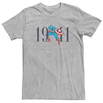 Men's Marvel Captain America 1941 Logo Tee