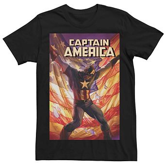 Men's Marvel Captain America Comic Tee