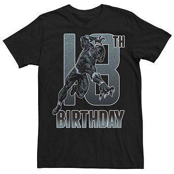 Men's Marvel Black Panther 18th Birthday Tee