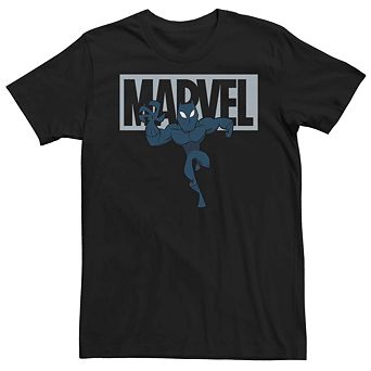 Men's Marvel Cartoon Black Panther Tee