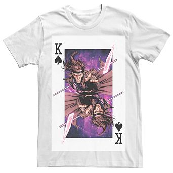 Men's Marvel X-Men Gambit King Card Tee