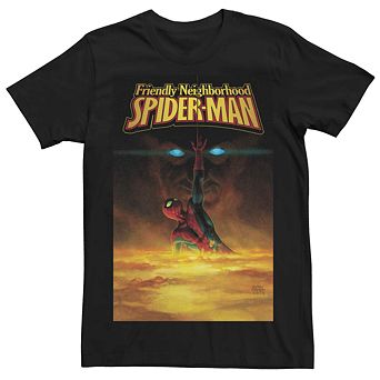 Men's Spider-Man Comic Cover Tee