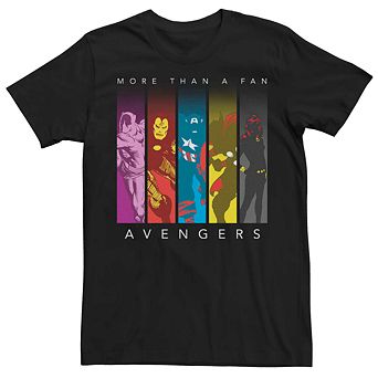 Men's Avengers More Than A Fan Graphic Tee