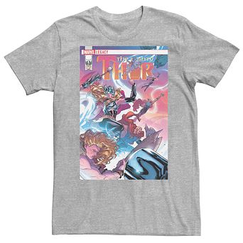 Men's Marvel Thor Comic Cover Tee