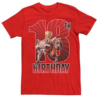 Men's Guardians of the Galaxy 18th Birthday Tee