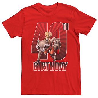 Men's Guardians of the Galaxy 40th Birthday Tee