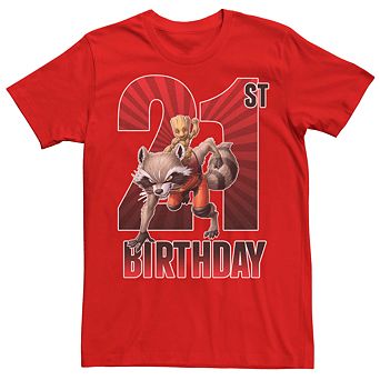 Men's Guardians of the Galaxy 21st Birthday Tee