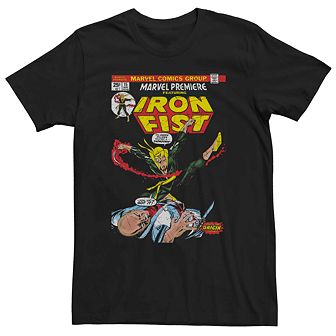 Men's Marvel Vintage Iron Fist Tee