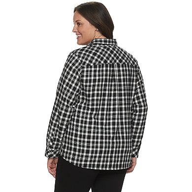 Plus Size Croft & Barrow Core Flannel