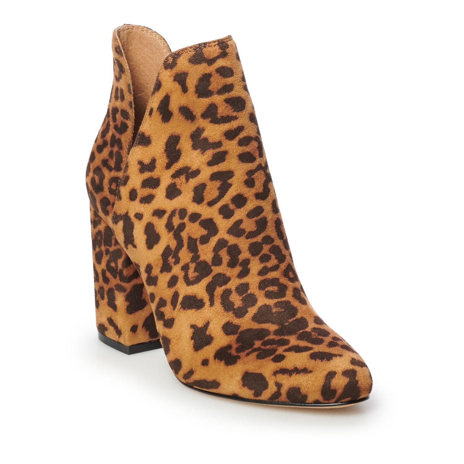 rockstar genuine calf hair bootie