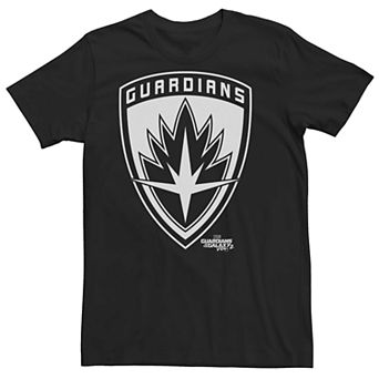 Men's Marvel's Guardians Of The Galaxy 2 Shield Logo Tee
