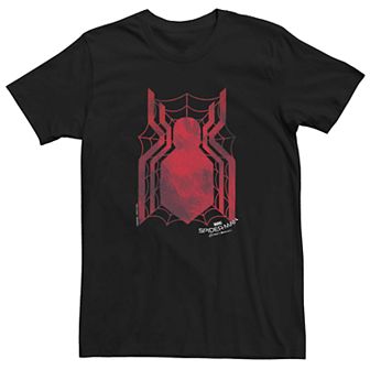 Men's Marvel Spider-Man Spider Web Logo Graphic Tee
