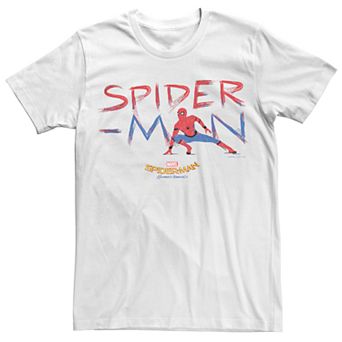 Men's Marvel Spider-Man Sketch Graphic Tee